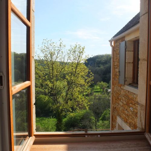 villasoccitanes vue depuis chambre les Buis